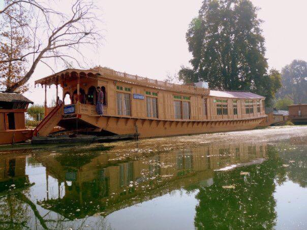 Houseboat Lily Of Nageen Srīnagar Kültér fotó